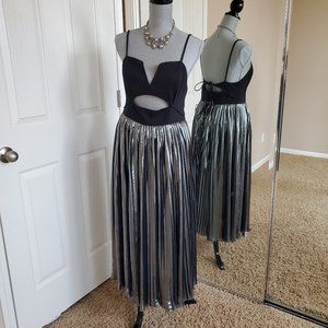 FREE PEOPLE - Metallic Statement dress